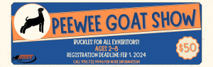 PeeWee Goat Show Registration Deadline