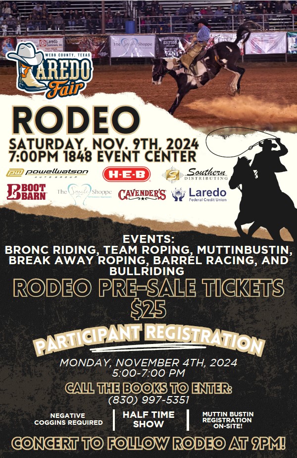 Rodeo Night- Saturday, Nov 9th, 24