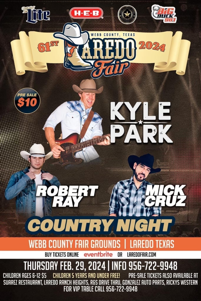 61st Annual Laredo Fair Country Night - Thursday, February 29