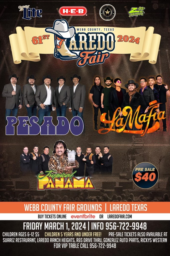 61st Annual Laredo Fair - Friday, March 1